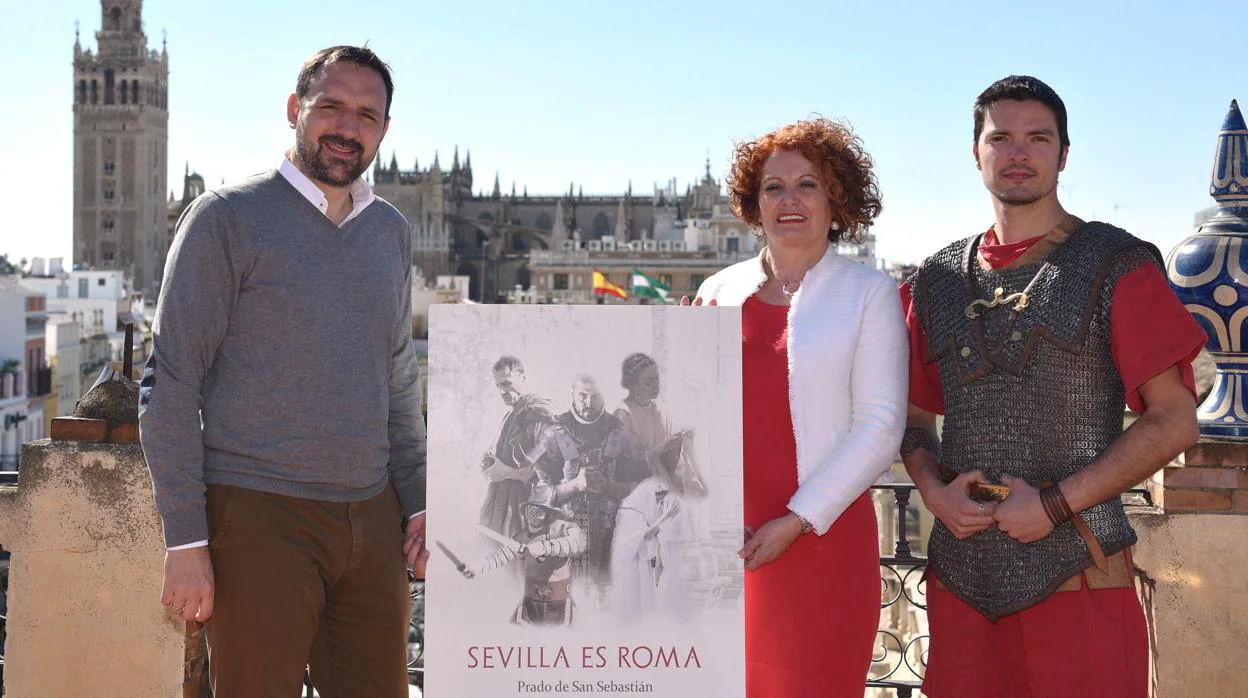 Presentación de «Sevilla es Roma», que se celebra este fin de semana en los Jaridnes del Prado