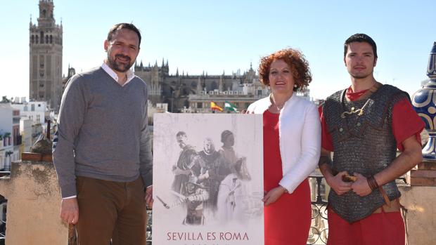 Sevilla recrea la antigua Roma en el Prado con legionarios, desfiles, cultos a sus dioses y un juicio