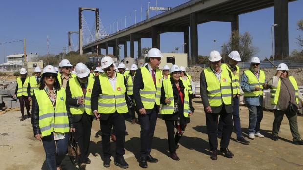 Este es el estado actual de las obras del centro comercial Lagoh de Palma Altas