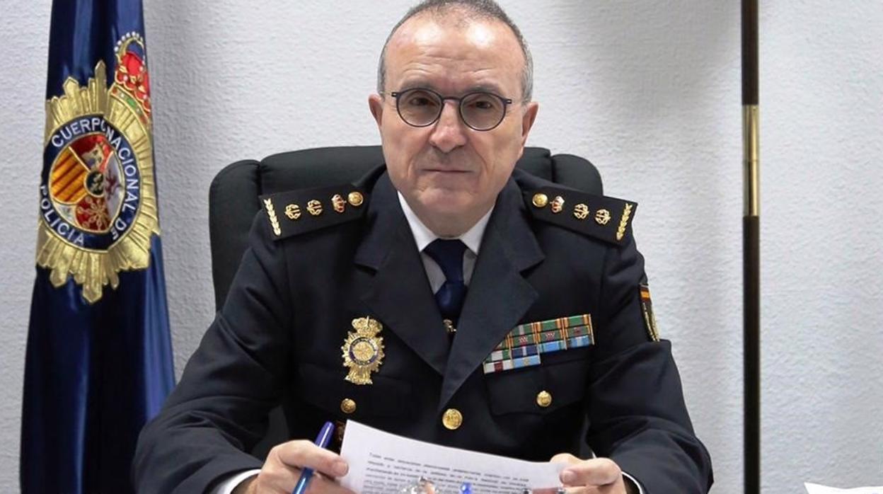 El comisario de la Policía Nacional Jesús Gómez Palacios