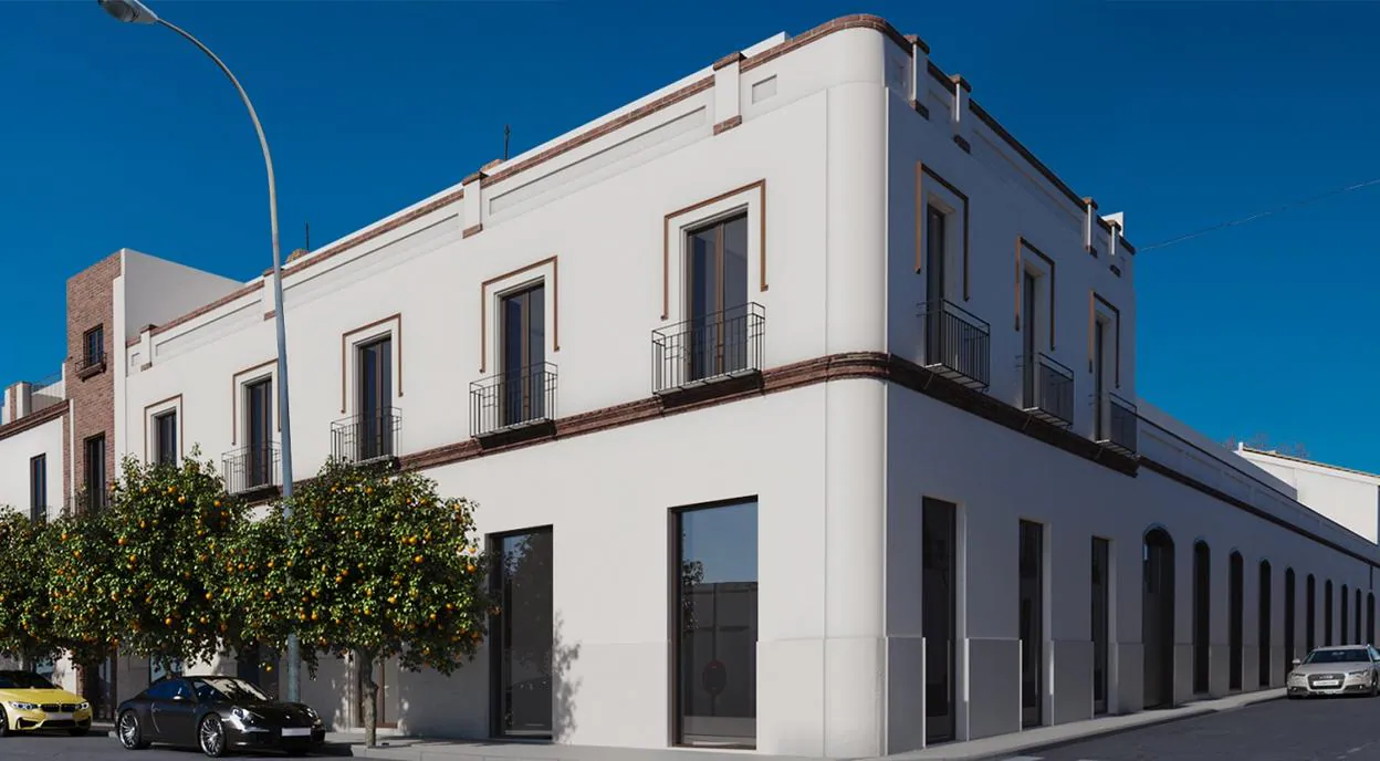 Recreación del edificio en La Barqueta para el que Urbanismo ha otorgado ya licencia de obras