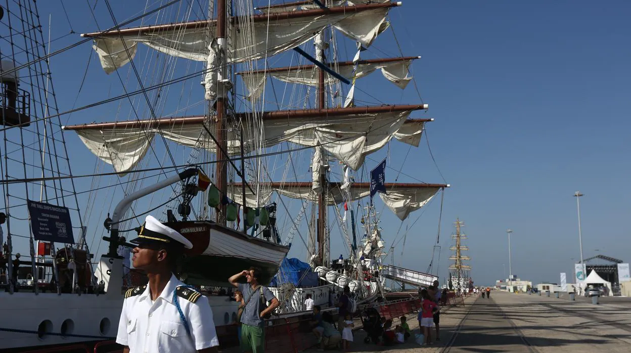 La regata que se celebró en Cádiz en 2016