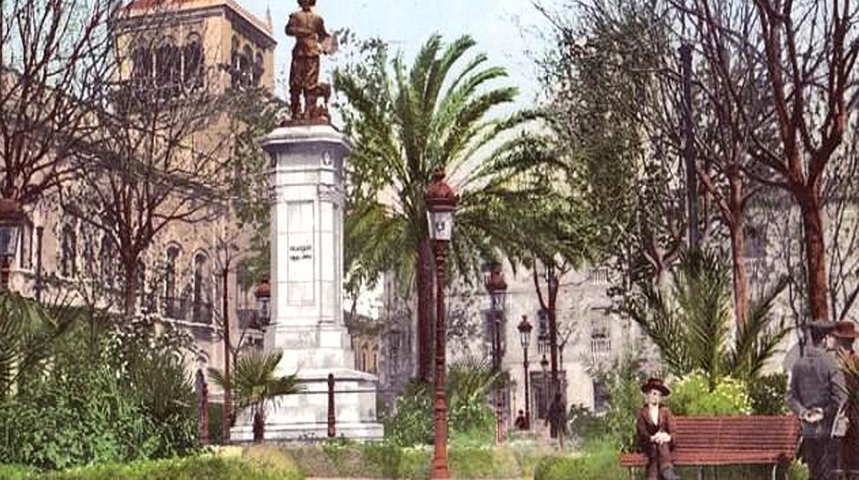 El Palacio de los Solís se encuentra en la hoy Plaza del Duque de Sevilla