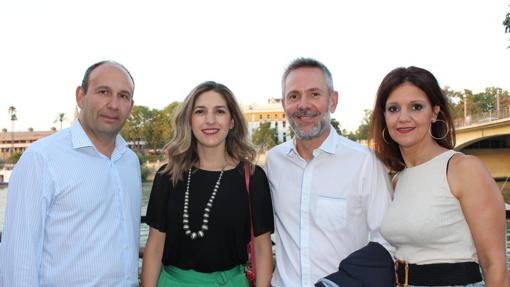 Ignacio Almarcha, Elena Marín, David Cubero y Macaren Nogues