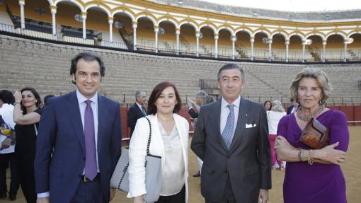 José Luque Teruel, Anabel Moreno Muela, Santiago de León y Domecq y Rocío de la Cámara