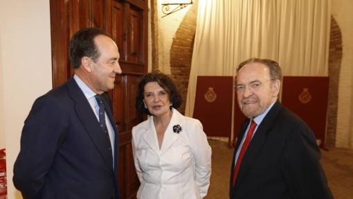 Rafael Bravo, Isabel Herce y Antonio Burgos