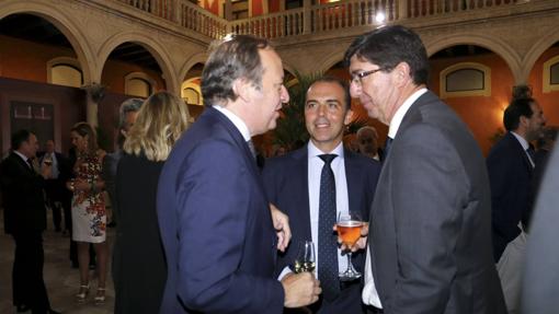 Álvaro Rodríguez Guitart, Javier Millán y Juan Marín