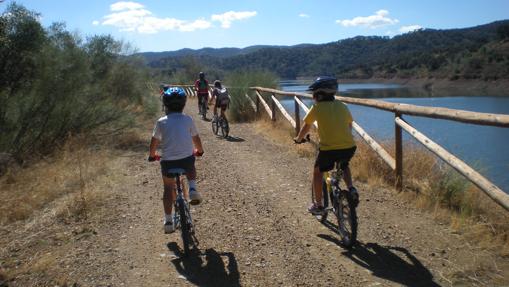 Ruta ciclista de 9 kilómetros en El Ronquillo