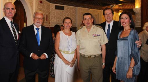 Ignacio de Cossío, Jesús Maetzu, Patricia Moreno, Carlos Echevarría, Roberto Echevarría y Paloma González de Canales