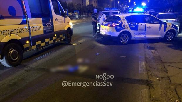 En estado grave y en la UCI el hombre atropellado en Nervión este fin de semana