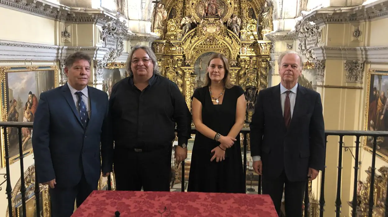 Andrés Laredo, Arturo Artigas, Marisa Caballero y Eduardo Ybarra