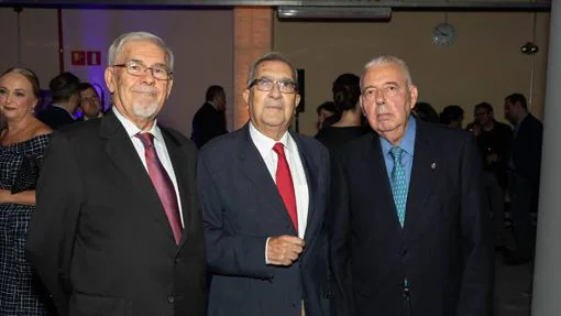 José Luis López, Rogelio Reyes y Joaquín Caro
