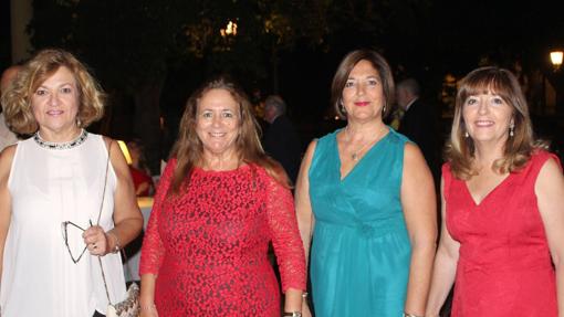 Gloria Serrano, Ángela Del Valle, Concepción Coronado y Ana Cisneros