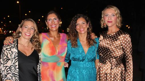 Raquel Salas, Marisol Borrego, Belén Recio y Ana Gutiérrez