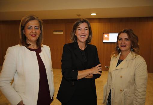 Ana Carrasco, Elena Tornero y Yolanda Moreno