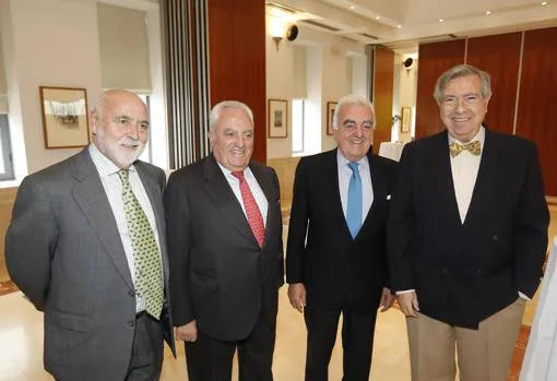 Antonio Carrillo, Manuel Contreras, Bernardo Contreras y Manuel Ángel Martín