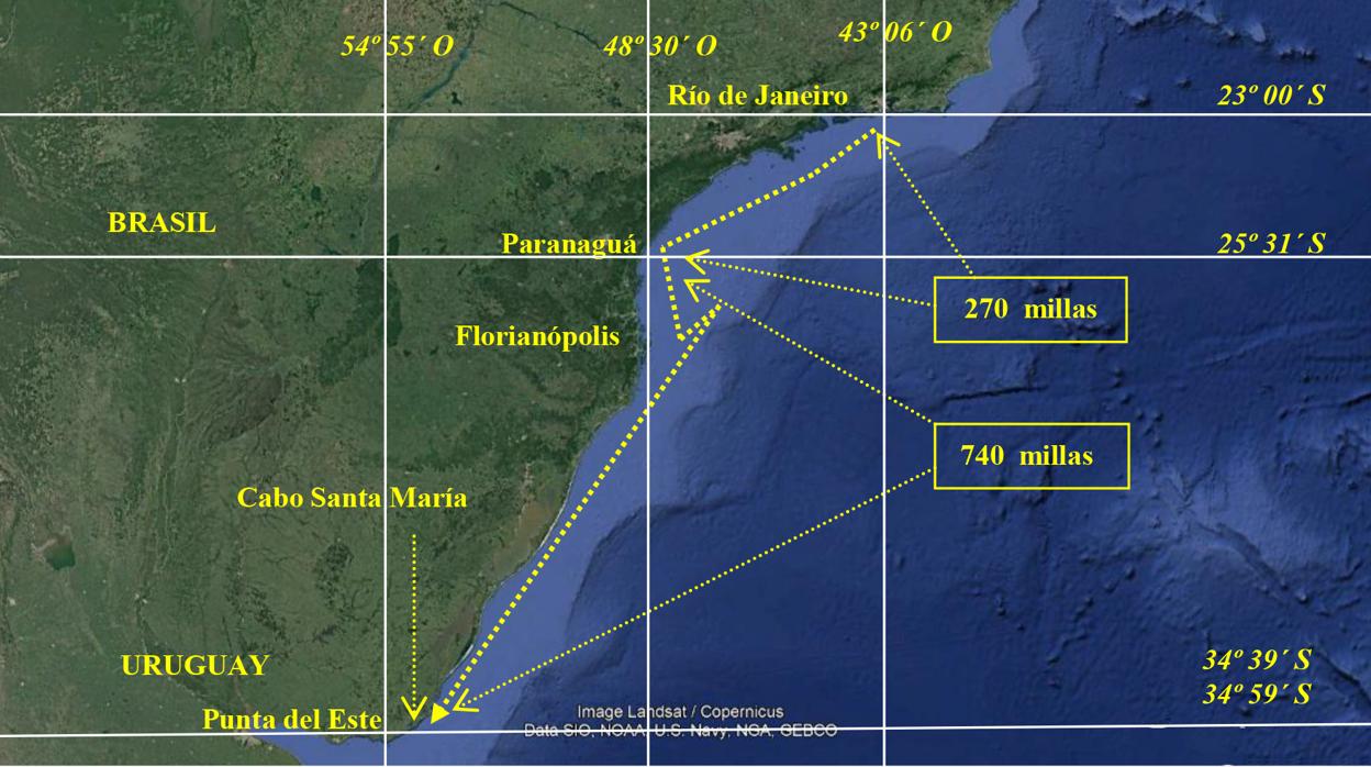 Primera vuelta al mundo: el estuario del Río de la Plata