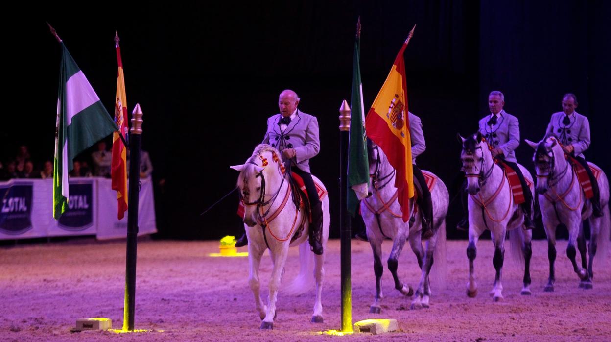 Álvaro Domecq durante el espectáculo