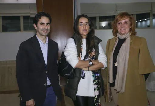 Joaquín Asencio, María Contreras e Isabel Contreras