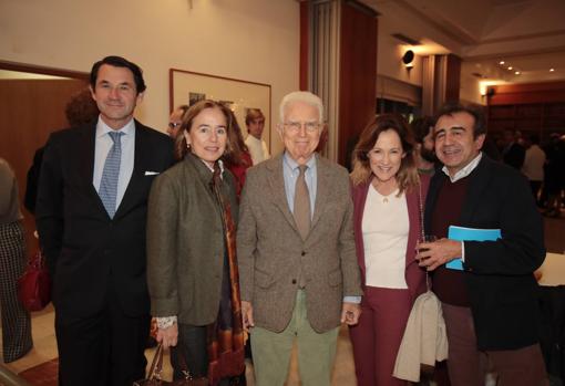 Carlos Valenzuela, Blanca Andrada-Vanderwilde, Marqués de Salvatierra, María O’Neill y Oti Rodríguez Marchante