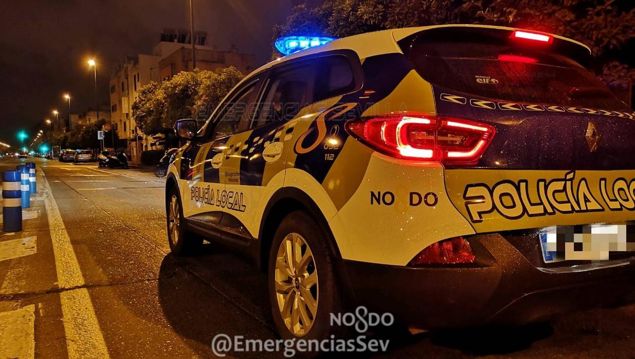 Dispositivo policial en la calle Asturias