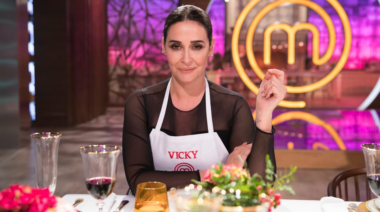 Vicky Martín Berrocal, en el programa «Masterchef Celebrity»