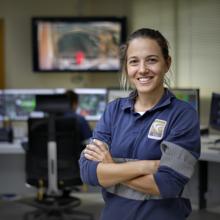 Verónica Frías, supervisora de planta