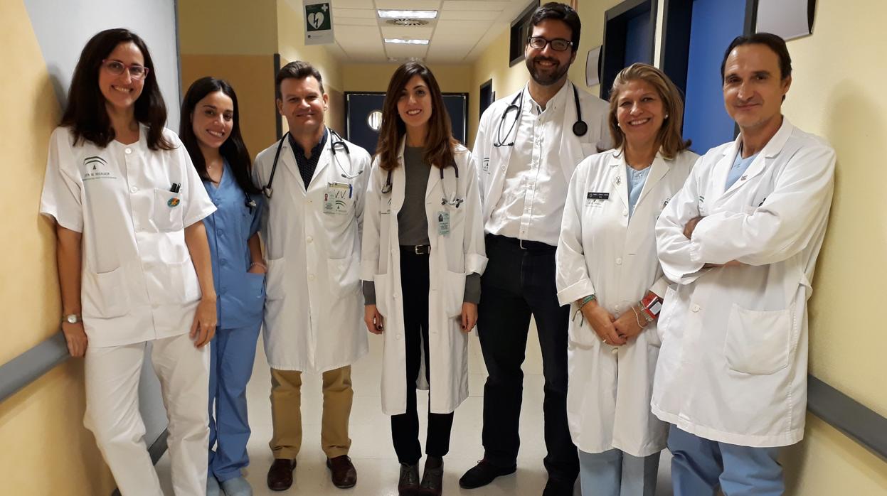 Profesionales de Cardiología del Hospital de Valme