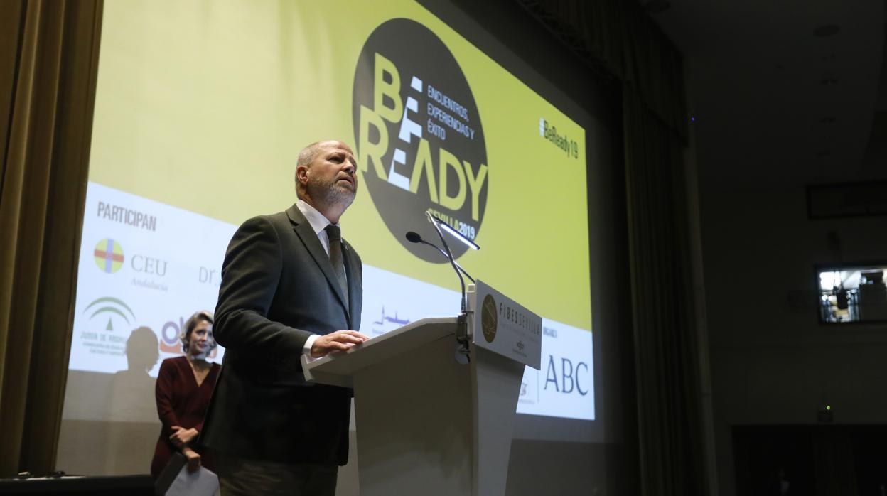 El consejero de Educación, Javier Imbroda en el foro Be Ready de ABC