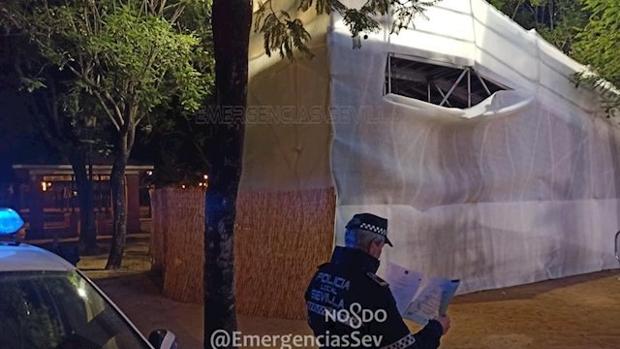 La inspección detecta fallos de seguridad en el tobogán precintado en los jardines del Prado