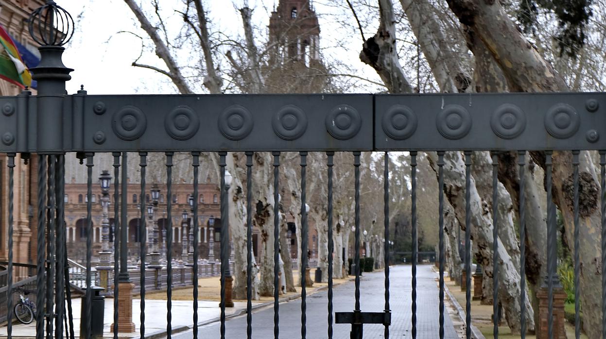 El mal tiempo obliga a cerrar los parques de la ciudad