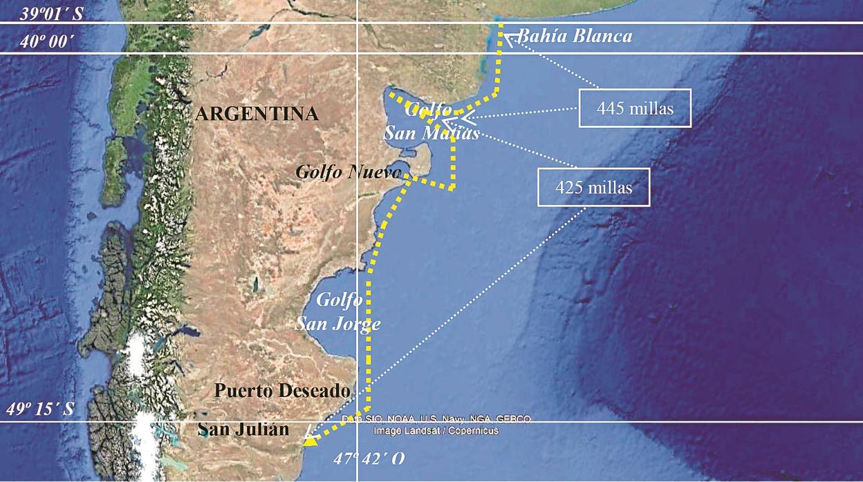 Vuelta al mundo: Por los «cuarenta rugientes»