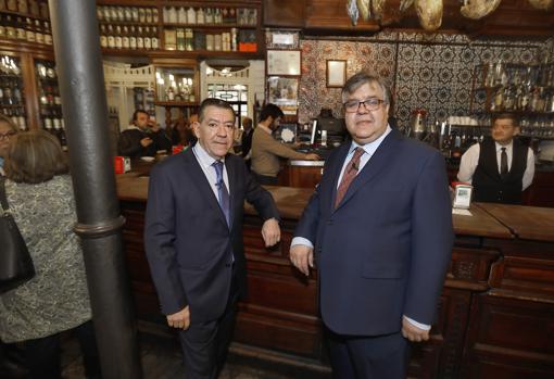 Javier y Carlos de Rueda, propietarios de El Rinconcillo