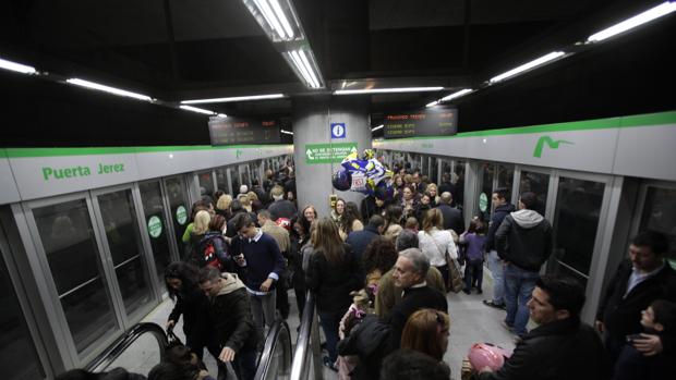 Las paradas más concurridas del metro de Sevilla