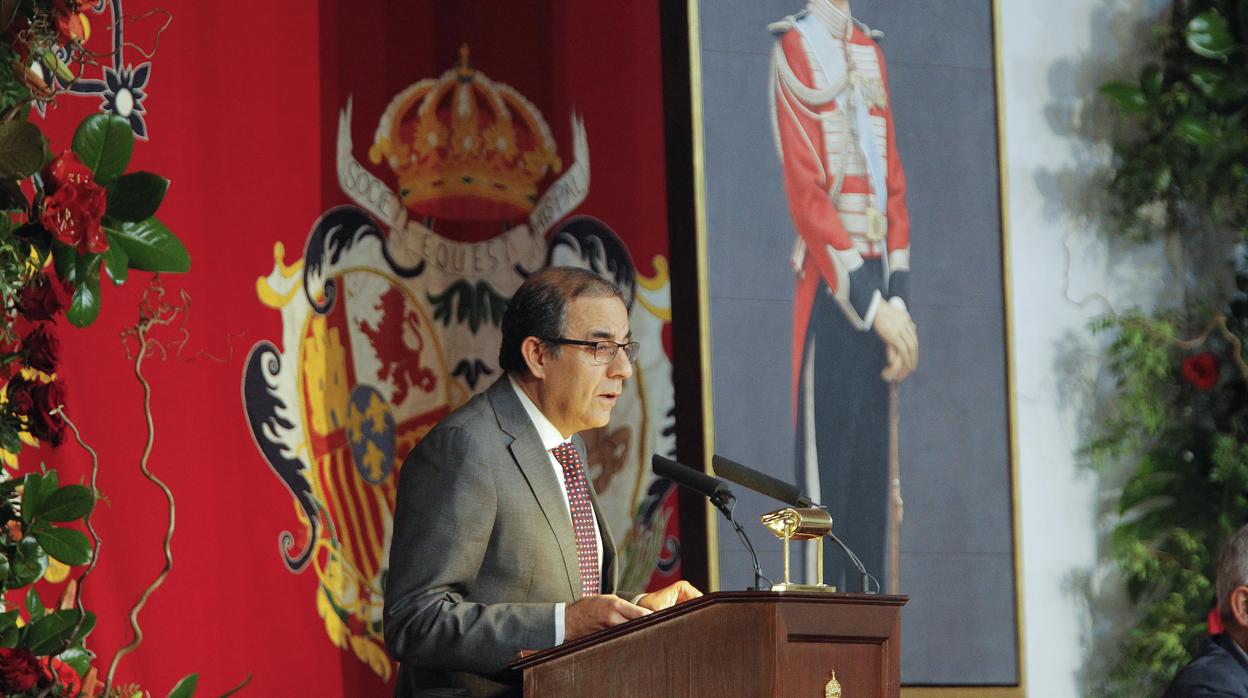 Miguel Ángel Castro, rector de la Universidad de Sevilla