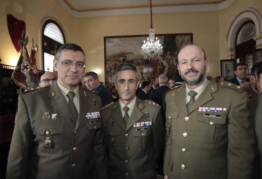 Francisco José Oliva, Juan Carlos Núñez y José Miguel Nievas