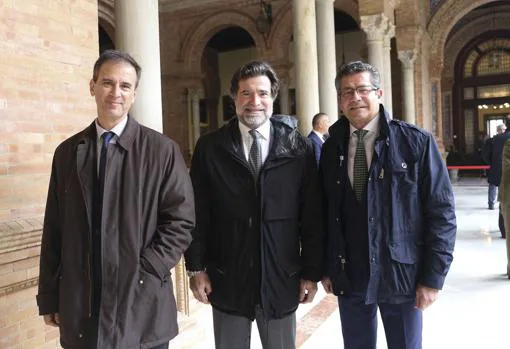 Enrique Rodríguez Varo, Óscar González-Barba y Rafael Domínguez Fuentes