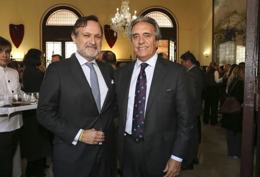 Alberto Pérez-Solano Arqués y Ramón Ybarra Valdenebro