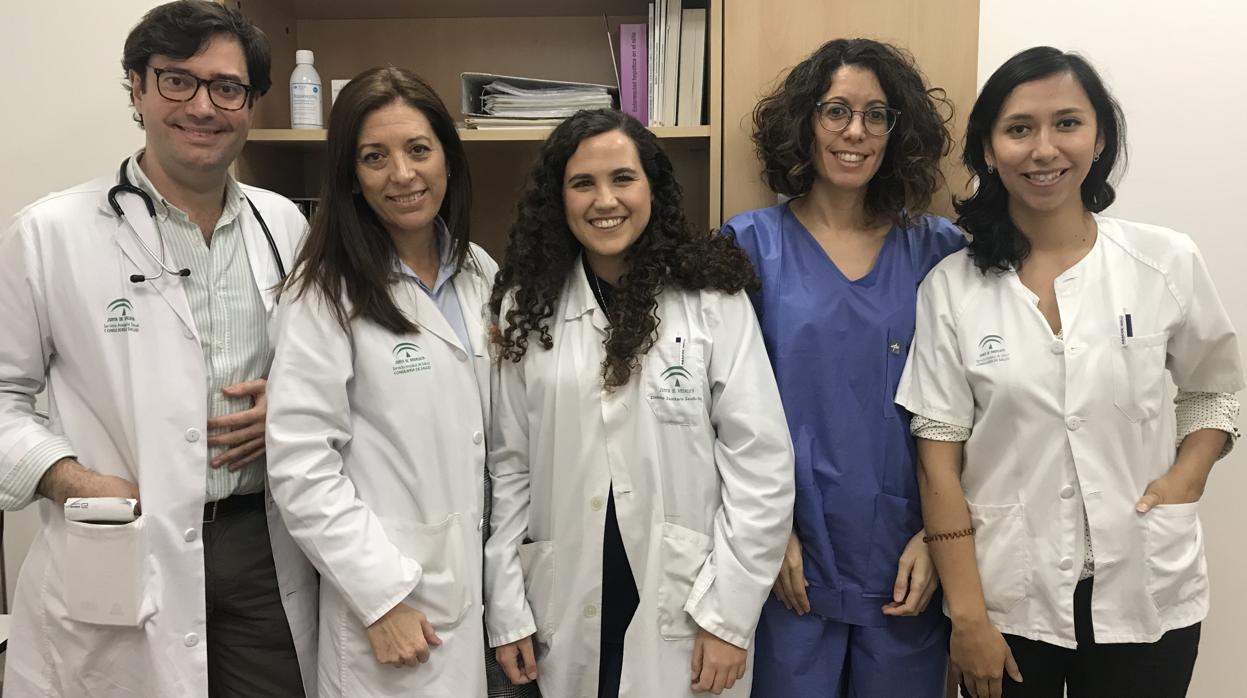 Equipo de Hepatología del Virgen Macarena que ha puesto en marcha este plan