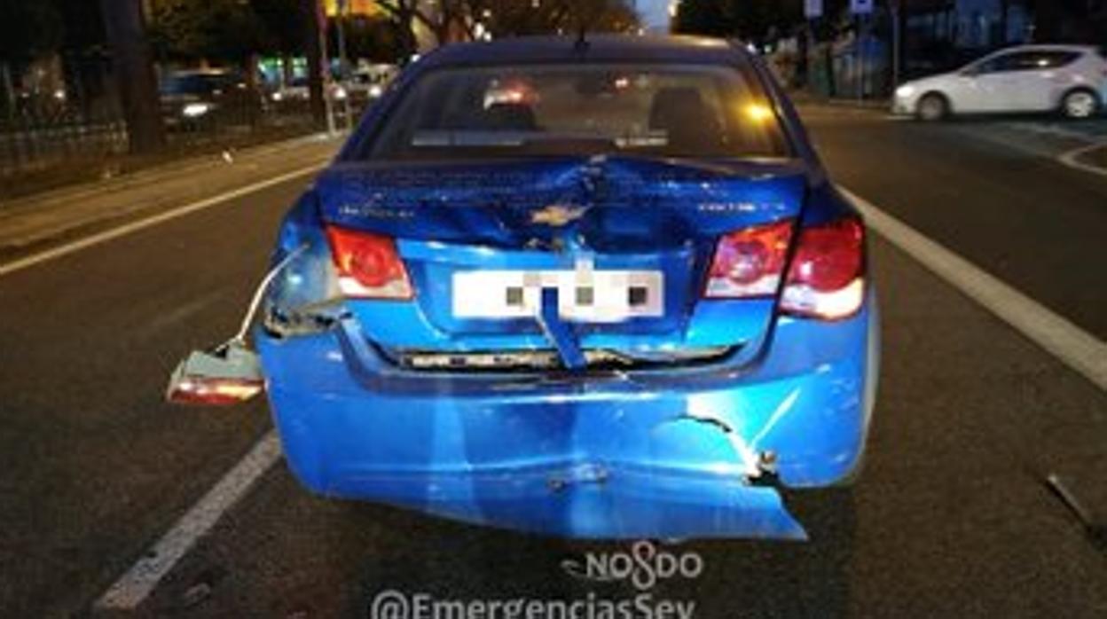 El coche estaba parado por causas del tráfico