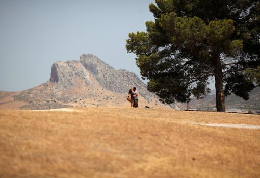 Peña de la enamorados en Antequera