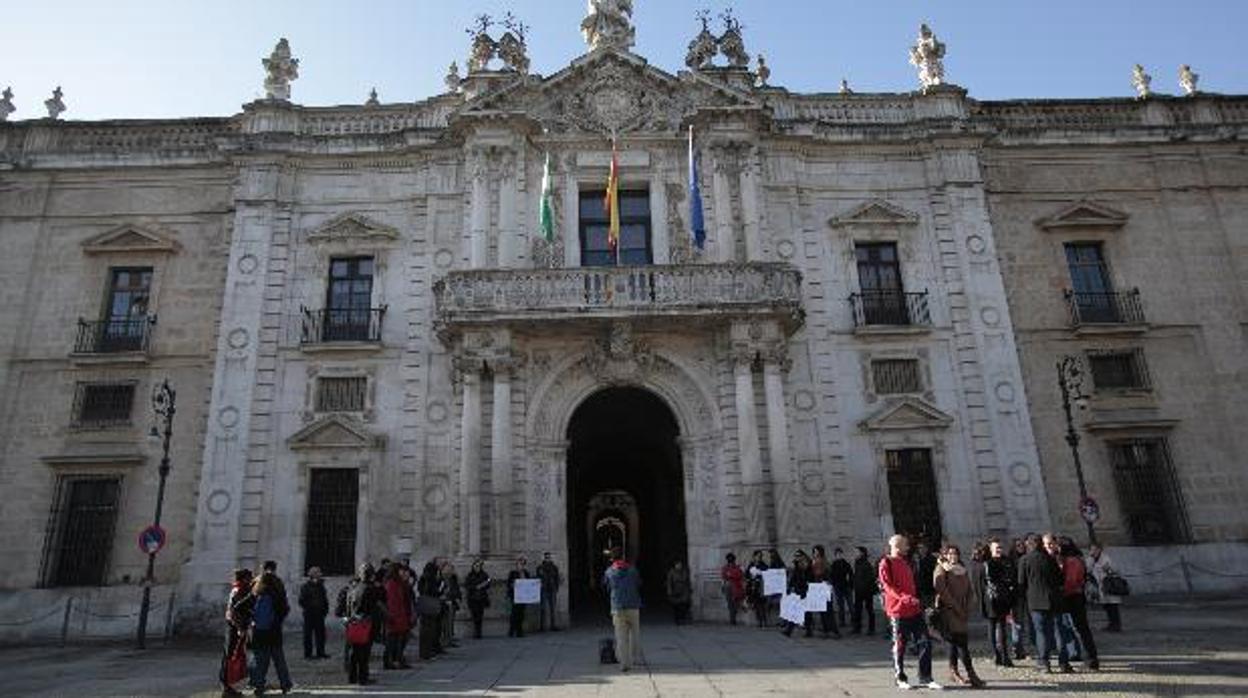 Fachada del Rectorado de la Universidad de Sevilla