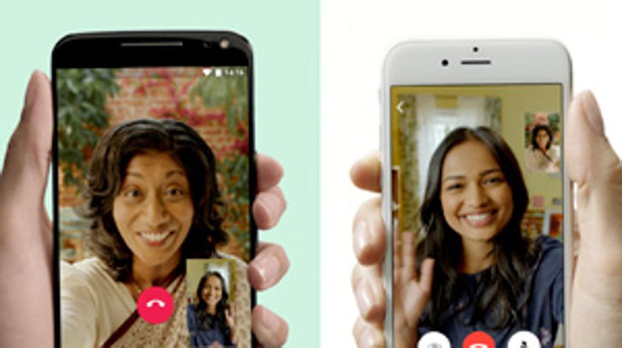 Videollamada de WhatsApp