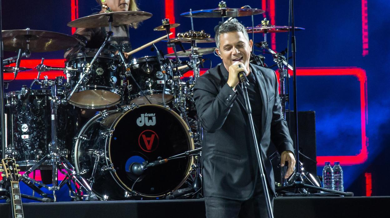 Alejandro Sanz en un concierto