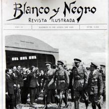 Portada de la revista Blanco y Negro, que recogió el acontecmiento