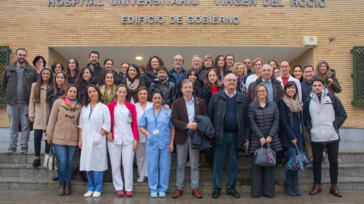 Equipo de la Unidd de Infecciosos del Hospital Virgen del Rocío de Sevilla
