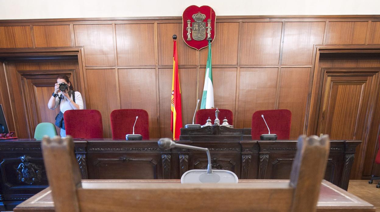 Una sala de juicios de Sevilla