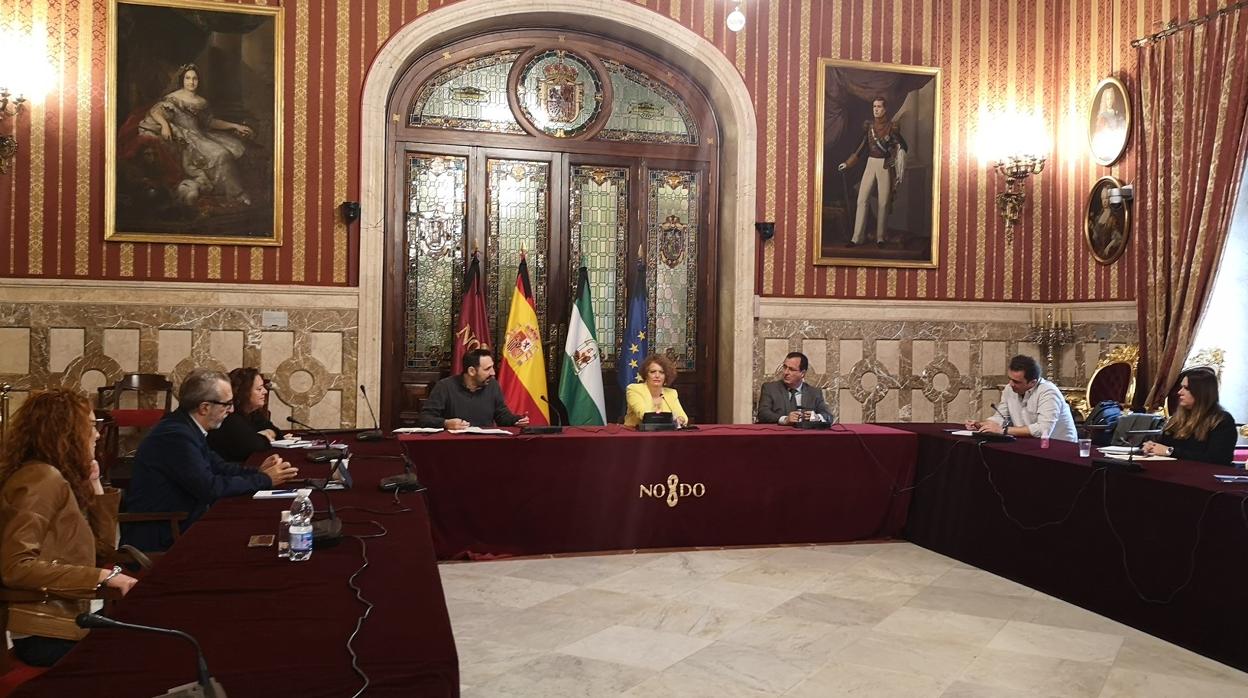 Reunión de la delegada de Participación con los responsables de los distritos