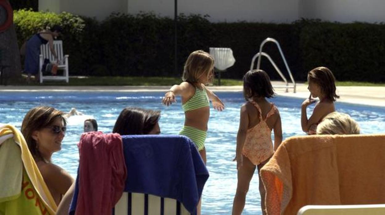 Una piscina comunitaria