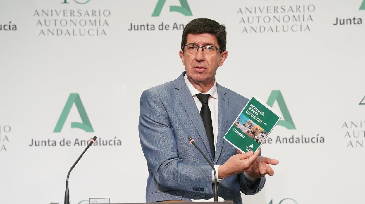 El vicepresidente de la Junta, Juan Marín